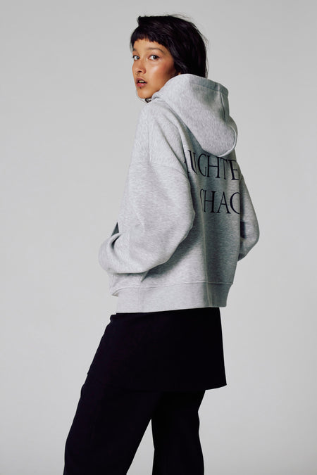 Sweat à capuche - gris