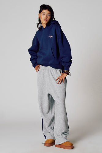 Sweat à capuche - bleu - Unwind