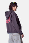 Sweat à capuche Gris - Unwind
