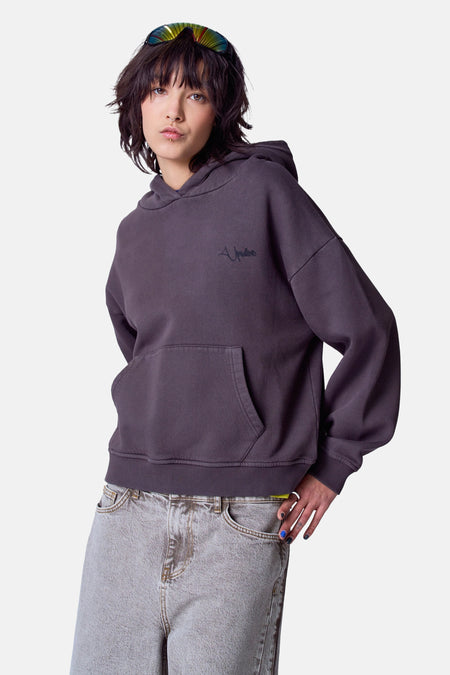 Sweat à capuche Gris - Unwind