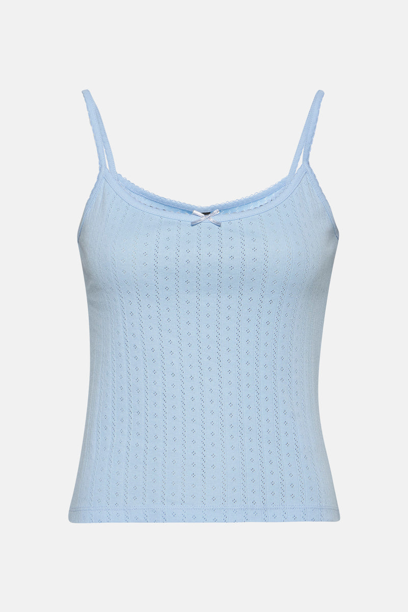 Top (bandes fines) Bleu - Unwind