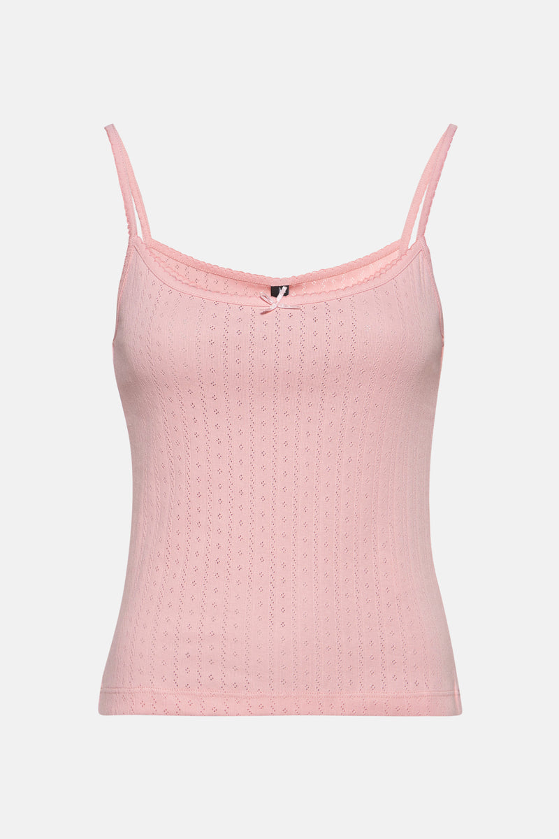 Top (bandes fines) Rose - Unwind