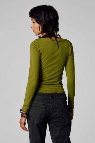 T-shirt à manches longues - vert - Unwind