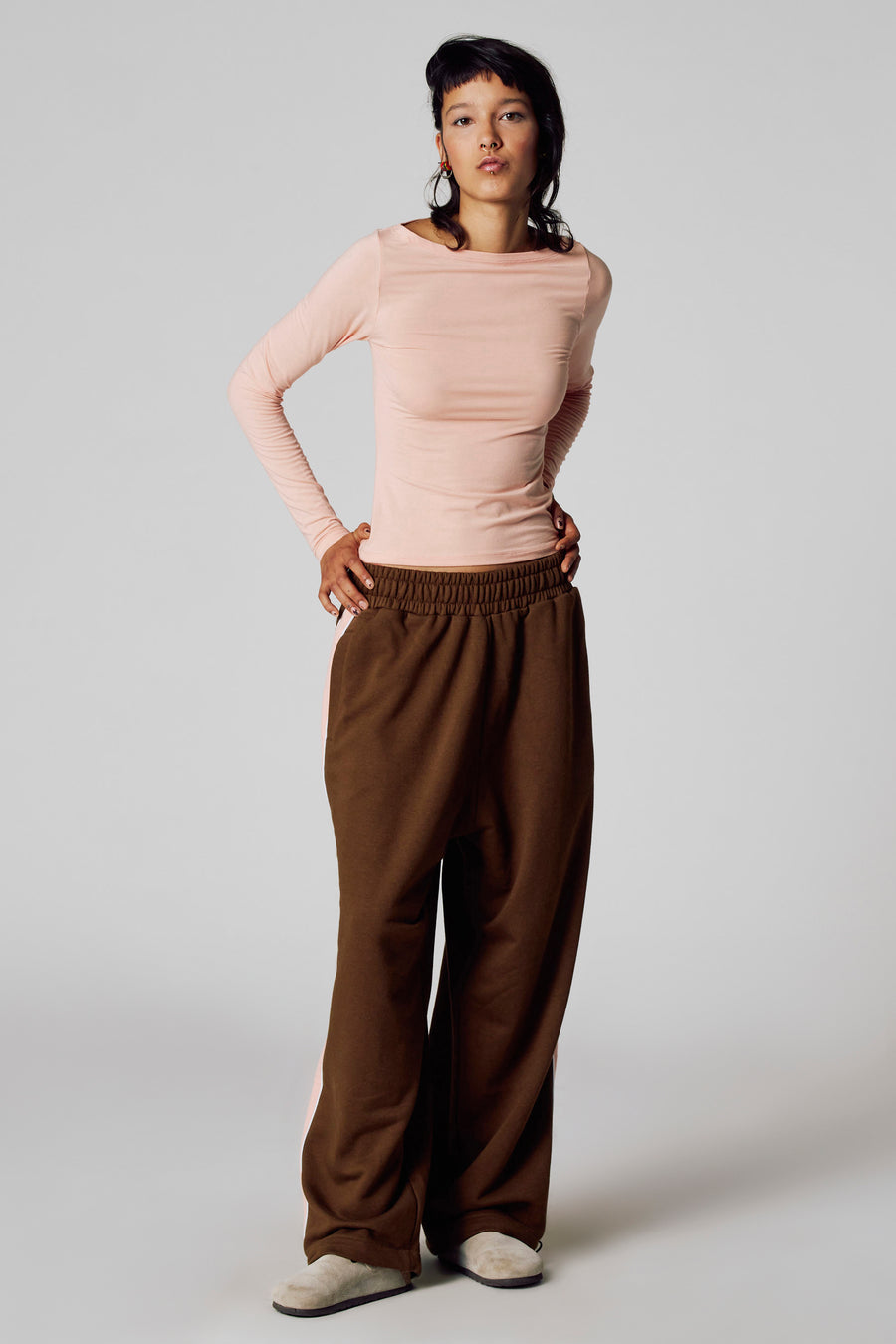 T-shirt à manches longues - rose - Unwind