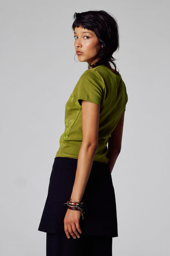 T-shirt à manches courtes - vert - Unwind