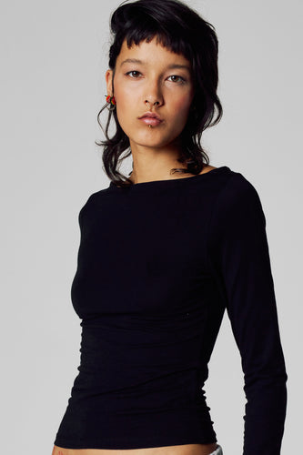 T-shirt à manches longues - noir - Unwind