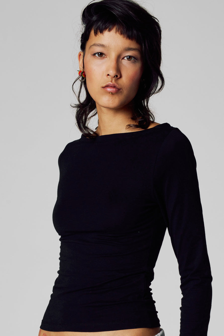 T-shirt à manches longues - noir - Unwind