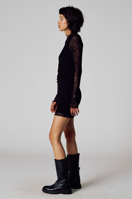 Robes manches longues Noir - Unwind