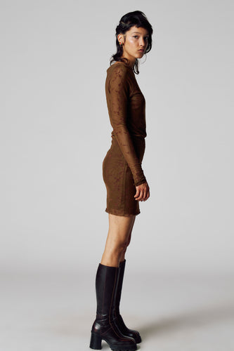 Robe à manches longues - brun - Unwind