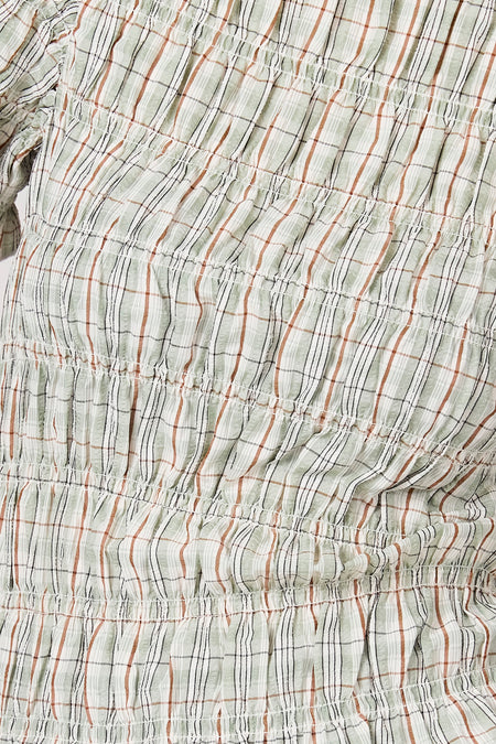 Blouse à manches courtes - vert