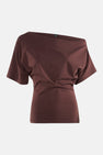 T-shirt - brun