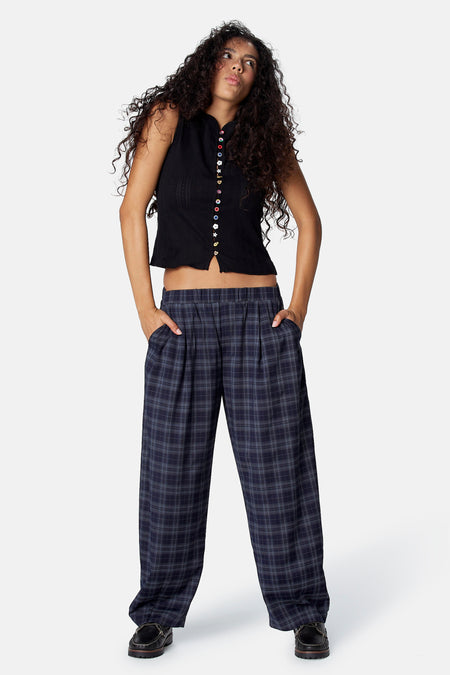 Pantalon - bleu