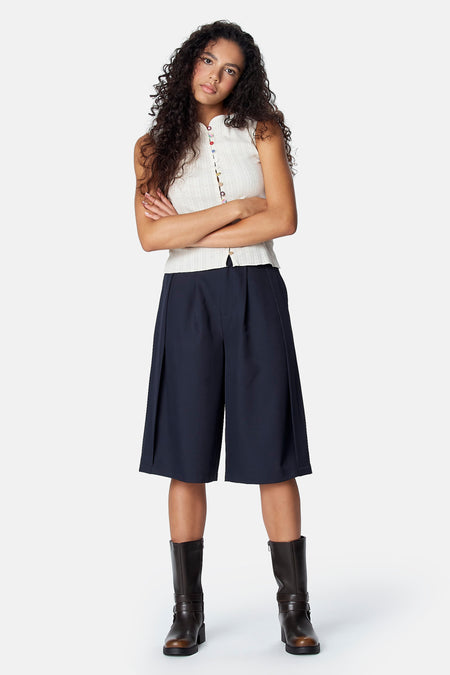 Short - bleu