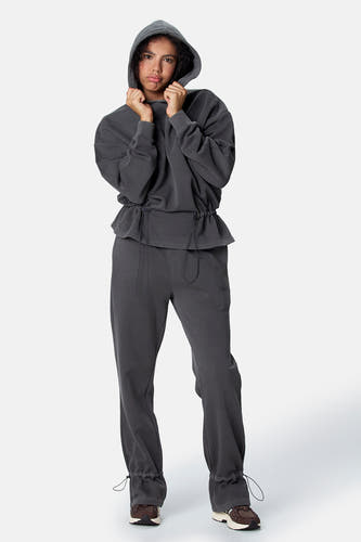 Sweat à capuche - gris