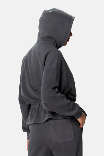 Sweat à capuche - gris