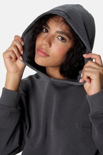 Sweat à capuche - gris