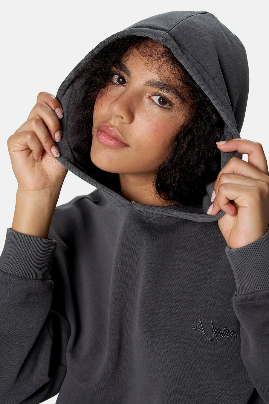 Sweat à capuche - gris