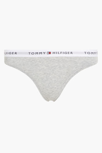 Jeanon gris de TOMMY JEANS avec une bande logo sur le devant.