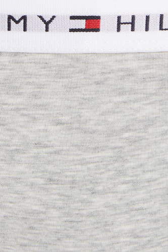 Jeanon gris TOMMYMY JEANS avec une ce taille taille avec logo marque.