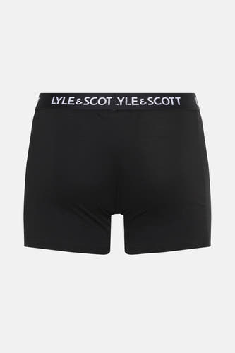 Short de boxers Lyle & Scott, avec une une une taille taille blanc logo logo.