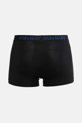 Short de boxers LYLEYLE & SCSC, avec une é bandique un logo marque.