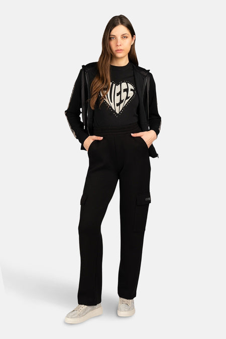 Top uni manche courte noir - Guess®