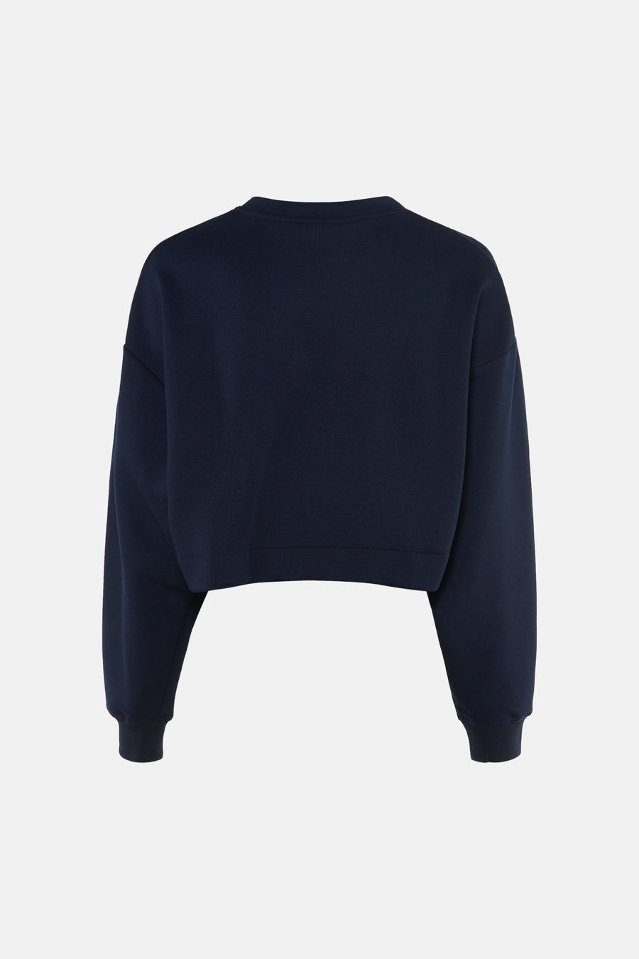 Sweat col O - bleu