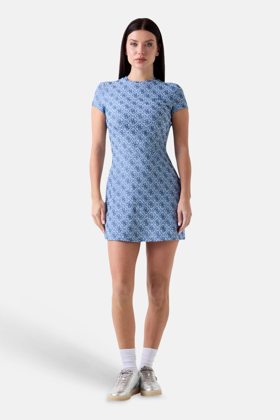 Robes manches courtes bleu - Guess®
