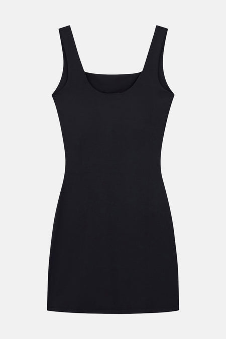 Robe à manches courtes - noir