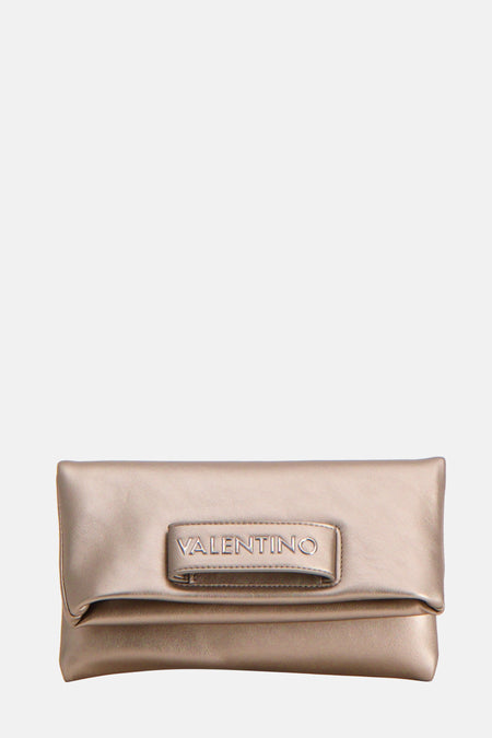 Manteau gris de VALENTINO BAGS avec détail de logo.