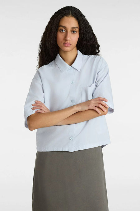 Chemise à manches courtes - bleu