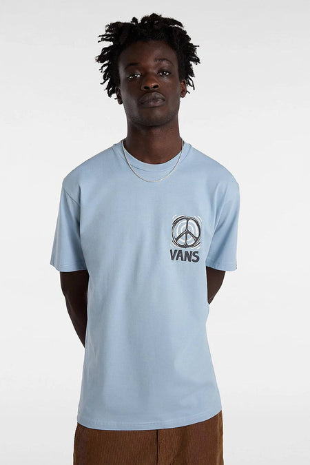 T-shirt (manches courtes) Bleu - VANS “OFF THE WALL”