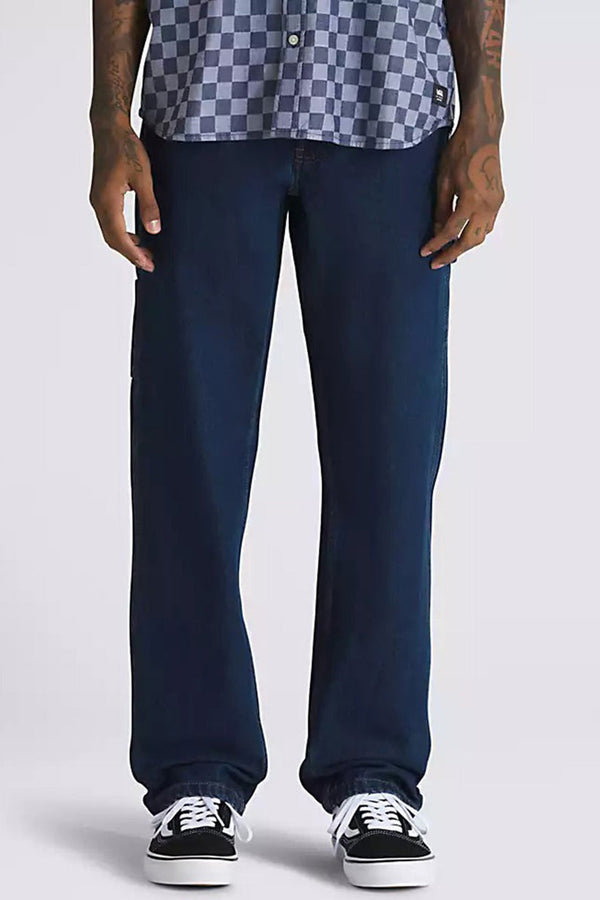 Jeans straight Dark blue denim - VANS “OFF THE WALL”