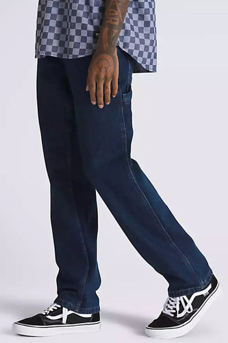 Jean &agrave; coupe droite - bleu - VANS “OFF THE WALL” - 4