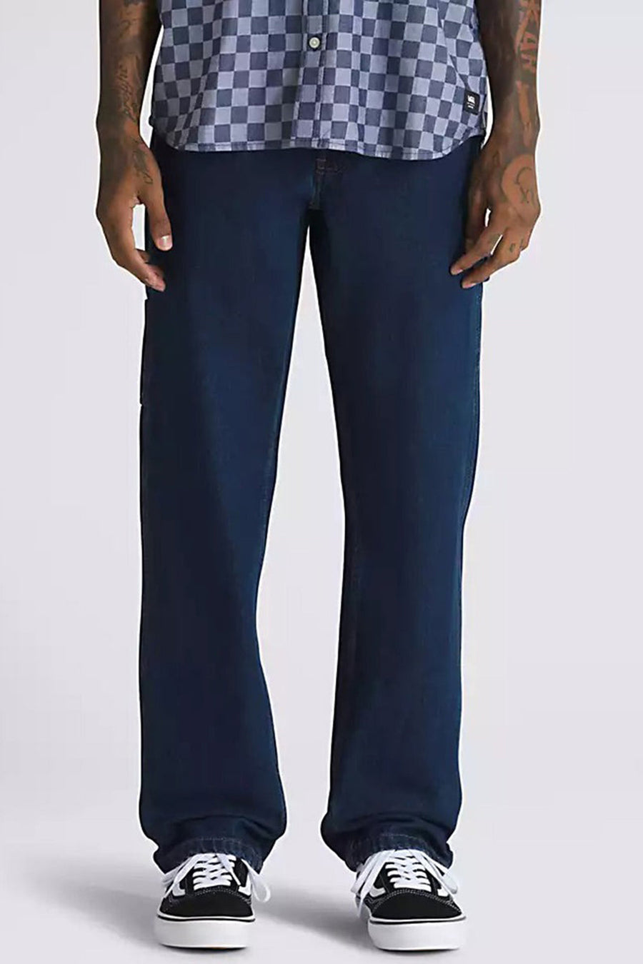 Jean &agrave; coupe droite - bleu - VANS “OFF THE WALL” - 1