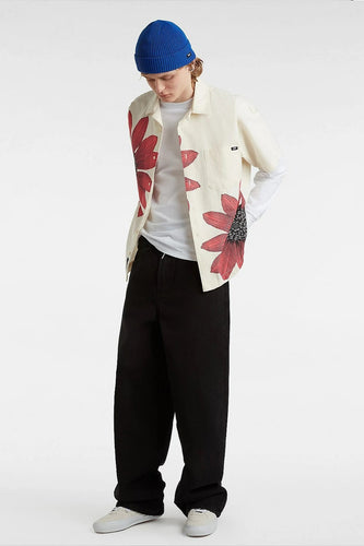 Chemise à manches courtes - écru - VANS “OFF THE WALL”