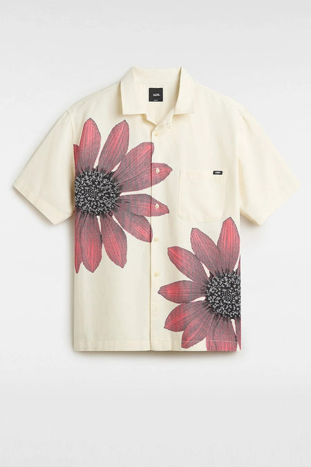 Chemise (manches courtes) Écru - VANS “OFF THE WALL”