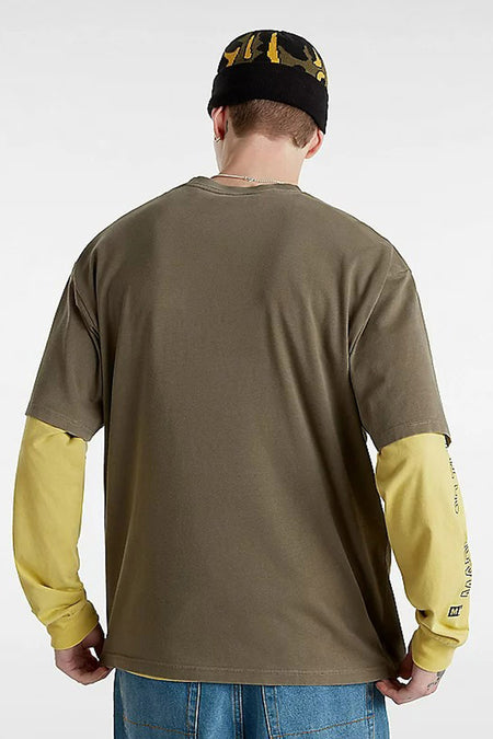 T-shirt (manches courtes) Brun - VANS “OFF THE WALL”
