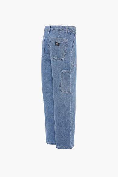Jeans straight Light blue denim - VANS “OFF THE WALL”