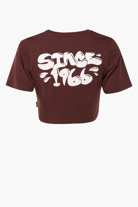 T-shirt à manches courtes - brun
