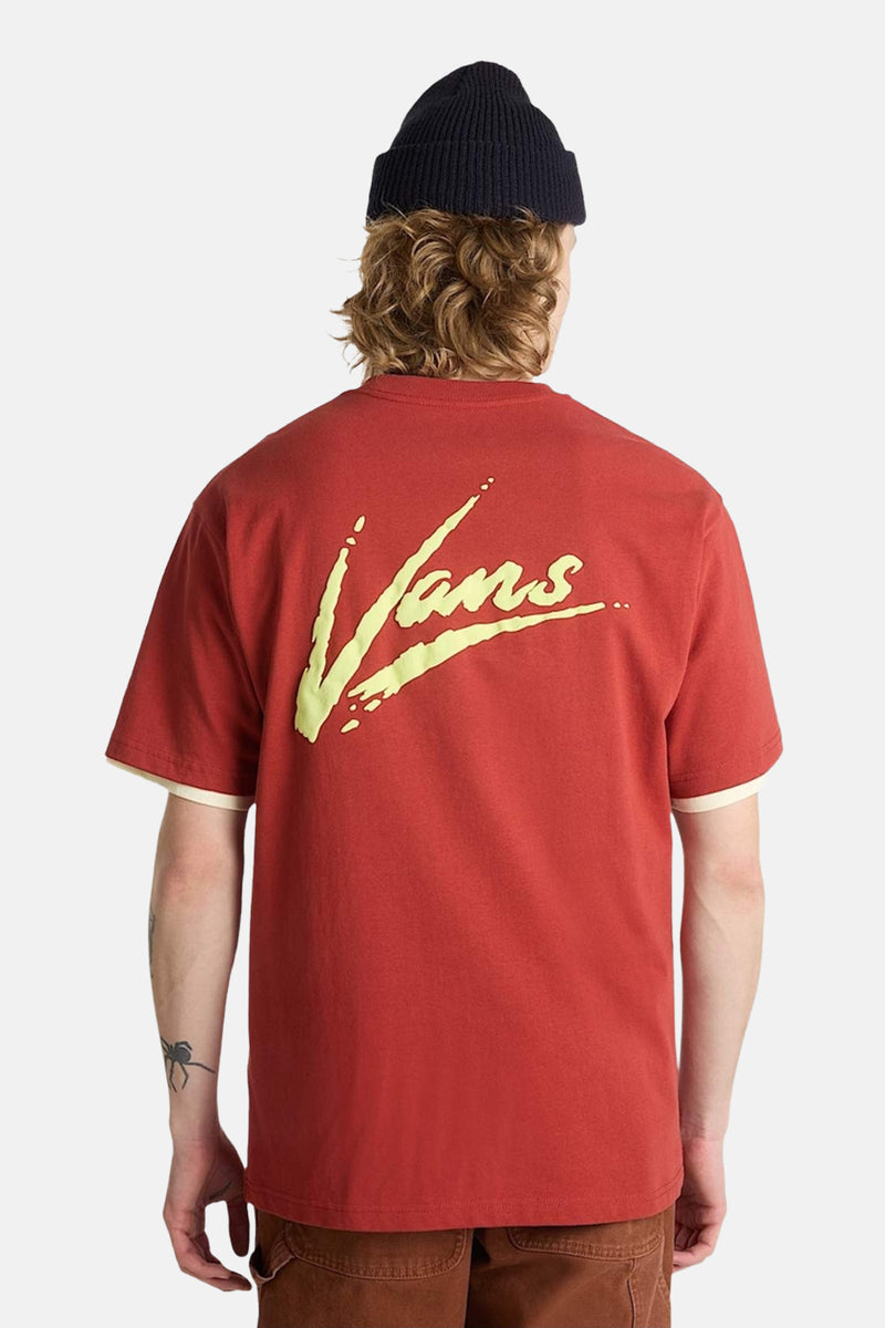 T-shirt (manches courtes) Rouge - VANS “OFF THE WALL”