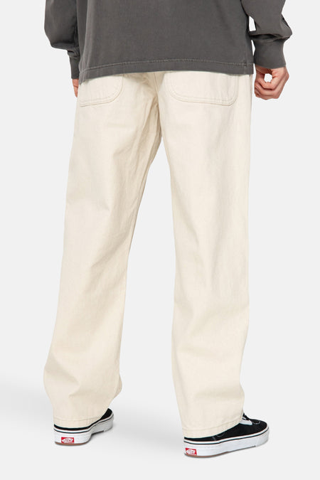 Jeans wide Off white denim - VANS “OFF THE WALL”