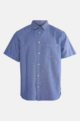 Chemise à manches courtes - bleu