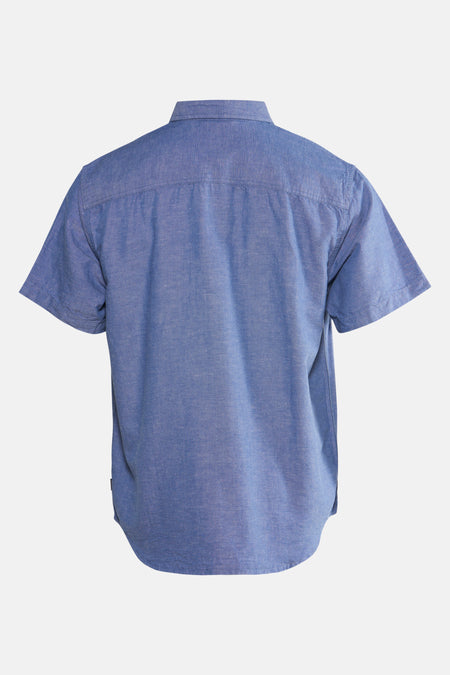 Chemise à manches courtes - bleu
