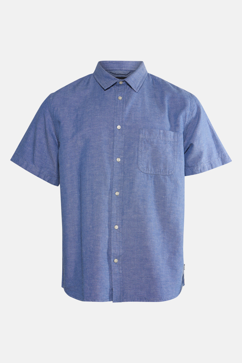 Chemise à manches courtes - bleu