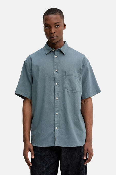 Chemise (manches courtes) Gris - VANS “OFF THE WALL”