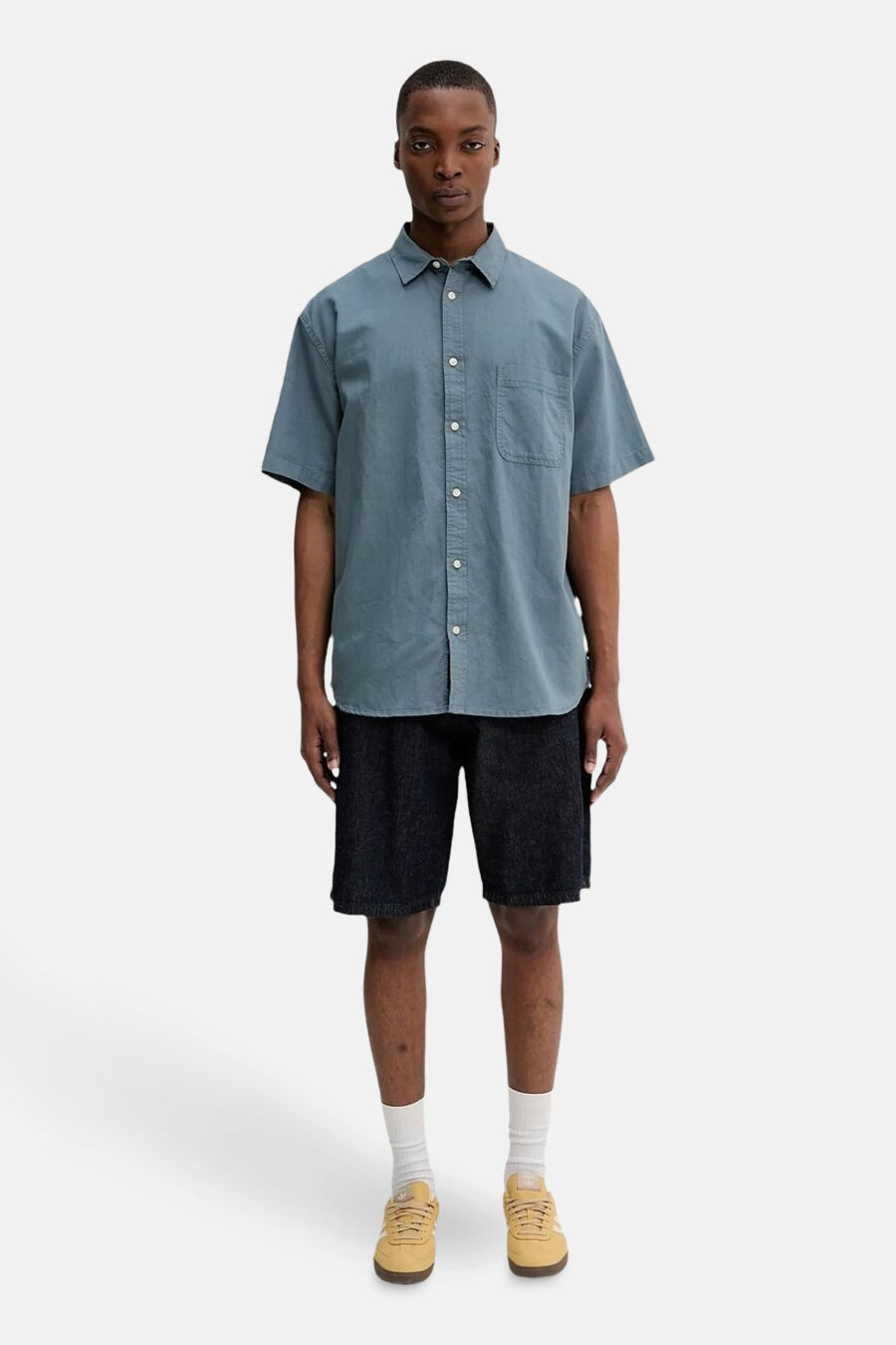 Chemise à manches courtes - gris - VANS “OFF THE WALL”