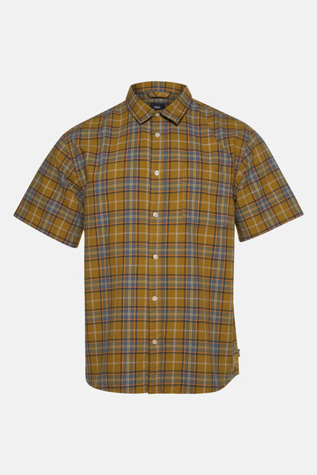 Chemise (manches courtes) jaune - VANS “OFF THE WALL”