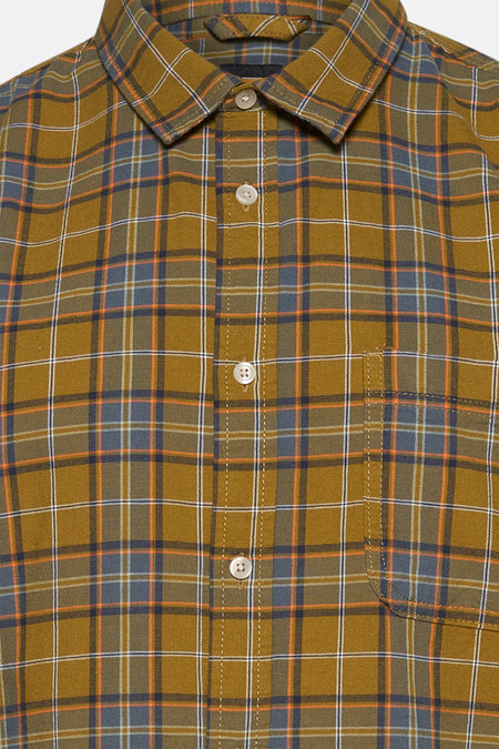 Chemise (manches courtes) jaune - VANS “OFF THE WALL”