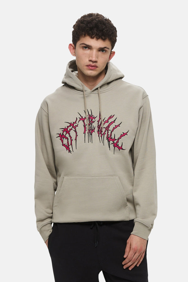 Sweat à capuche Beige - VANS “OFF THE WALL”